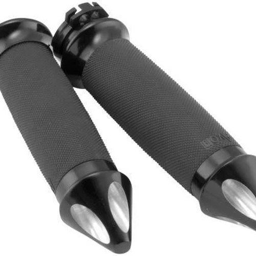 Avon Custom Contour Spike Grips Black #CC-86-ANO-SPIKE Harley Davidson