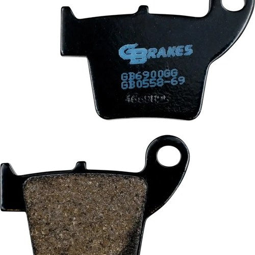 GBrakes Semi-Metallic Brake Pads Rear #GB0558-69 for Honda