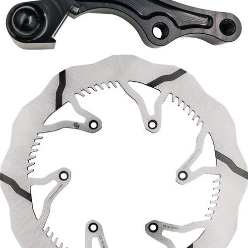 GBrakes Solid Wave Front Brake Rotor Kit GBDOS221