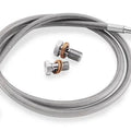 Goodridge Econoline Brake Line Kit Non-ABS +4" 3-Line Front #HD8241-A+4