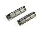 HardDrive Retro Grips for Cable Throttle Chrome