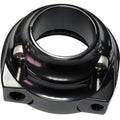 HardDrive Billet Throttle Clamp Double Cable Screw-In Type Black