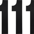 Factory Effex 6" Standard Numbers #1 Black 3-Pack