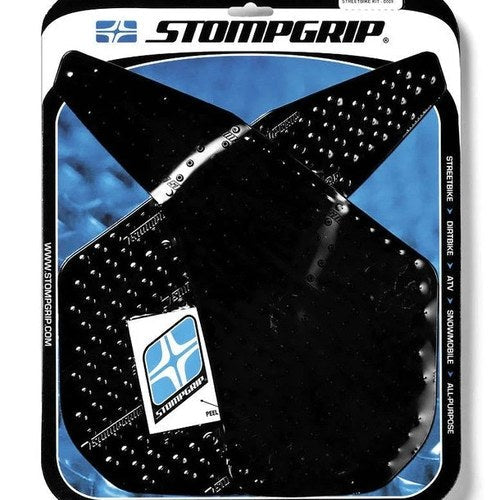 Stomp Grip Tank Protectors Black Fits Yamaha FZ1 2006-2012