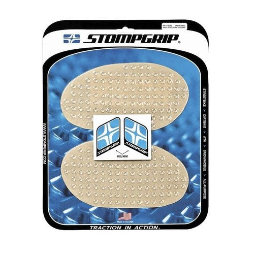 Stomp Grip Racer's Ovals Traction Pads Clear