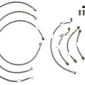 GBrakes Complete Brake Line Kit Front/Rear for Honda Crf 1000 2016-2017