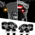XK Glow Mini Turnz LED Complete Turn Signal Kit Black/Amber/Red