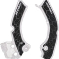 Acerbis X-Grip Frame Guards White/Black #2986701035 Triumph TF 250-X 2024-2025