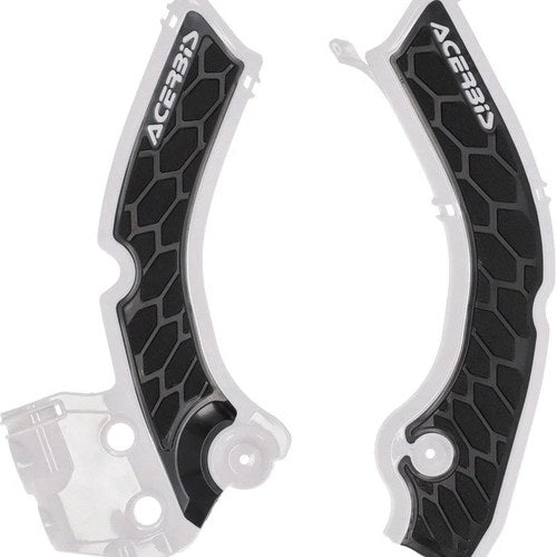 Acerbis X-Grip Frame Guards White/Black #2986701035 Triumph TF 250-X 2024-2025