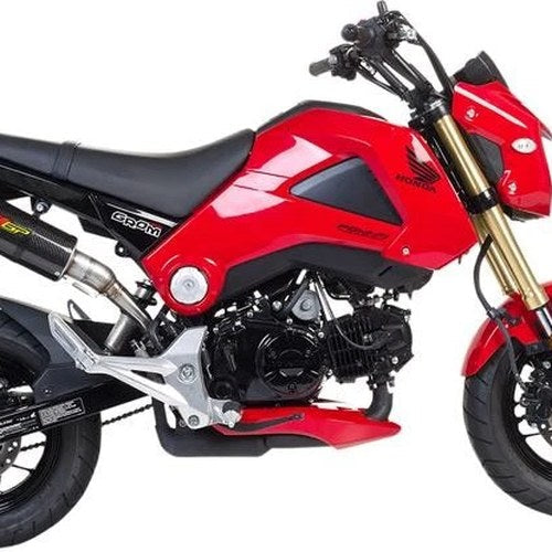 Hotbodies Mgp Slip-On Muffler Carbon Fiber for Honda MSX125 Grom 125 2013-2015