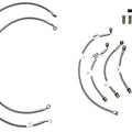 GBrakes 6-Line Brake Line Kit Front/Rear for Yamaha VMX1700 Vmax 2009-2018