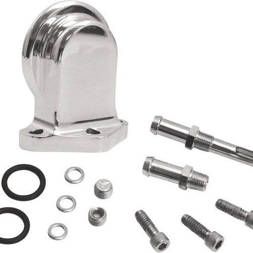 S&S Oil Filter Bracket Polished Harley Davidson Twin Cam