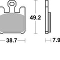 Braking CM55 Brake Pads #893CM55 fits Kawasaki/Suzuki