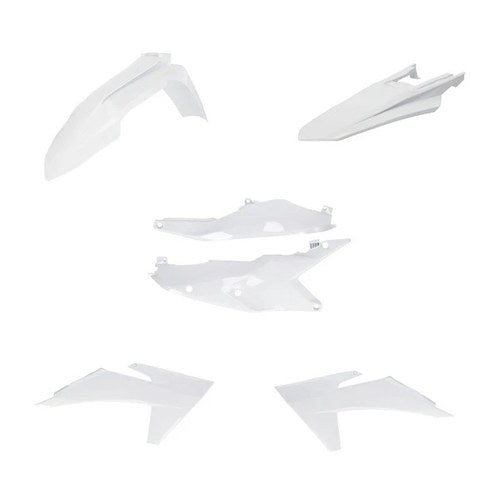 Acerbis Plastics Kit White KTM 125 SX/250 SX/250 SX-F/300 SX/350 SX-F/450 SX-F