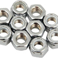 DS Chrome Motorcycle Nylon Insert Lock Nut 10-Pack 5/16"-18