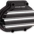 Arlen Ness 10-Gauge Transmission Side Cover Black #03-813 Harley Davidson