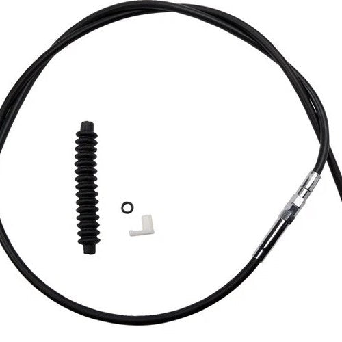 Drag Specialties Black Vinyl Clutch Cable 68-11/16" Black 211843 Harley Davidson