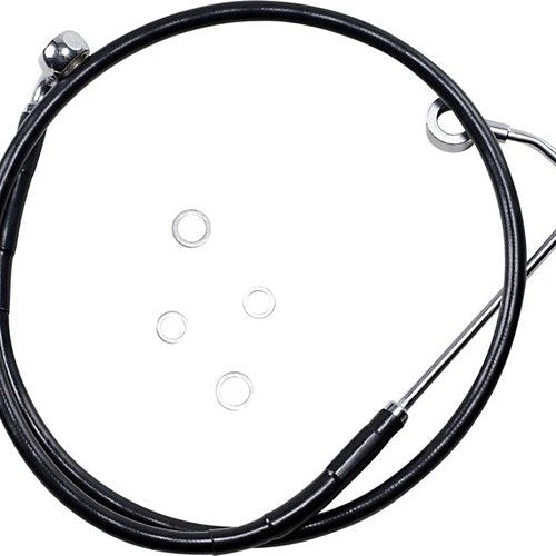DS Vinyl Brake Line Kit ABS Front Upper +10" Harley Fxs 12-13