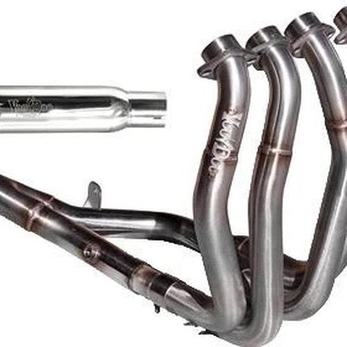 VooDoo Shorty 4:1 Full Exhaust System Polished for Suzuki GSX1300R Busa 99-20