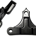 Accutronix 49mm Ness Leg Front Fender Spacers 5/8" Black #TFS49-NF5/8B