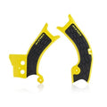 Acerbis X-Grip Frame Guards Yellow/Black fits Suzuki RM-Z450 2018-2026