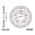 JT Steel Rear Sprocket 525 47T fits Suzuki GSF400 Bandit 400 1991-1992