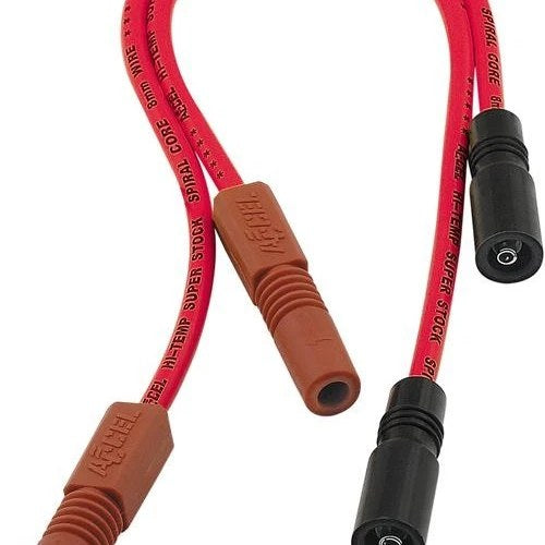 Accel 8mm Spark Plug Wire Set Red #171098-R Harley Davidson