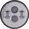 Pathfinder High Definition 7" LED Headlight Chrome #HD7MC Harley Davidson