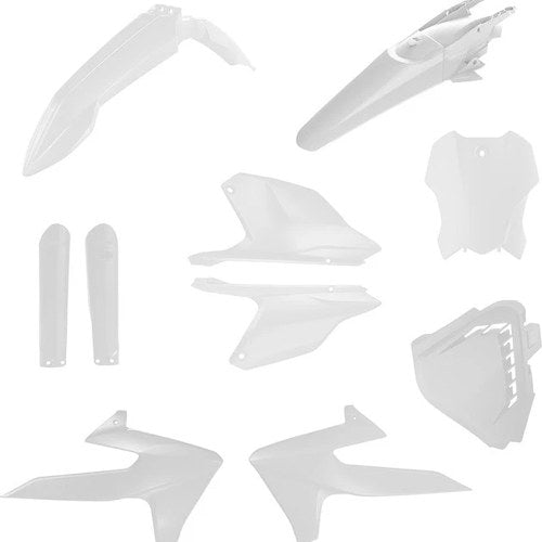 Acerbis Full Plastics Kit White #2987500002 Triumph TF 250-X/TF 450-RC