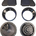 J&M Rokker Xrp Fairing Speaker Kit 6.58" 200W #HR13-6582TW-XRP Harley Davidson