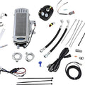 UltraCool Side Mount Oil Cooler for S&S T124/T143 Only Chrome #SMT-2CSS
