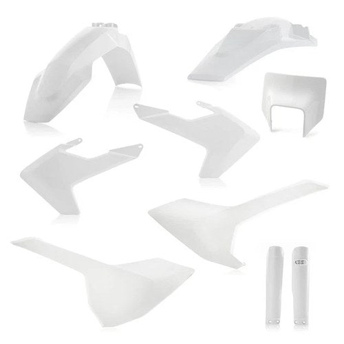 Acerbis Full Plastics Kit White #2733430002 Husqvarna
