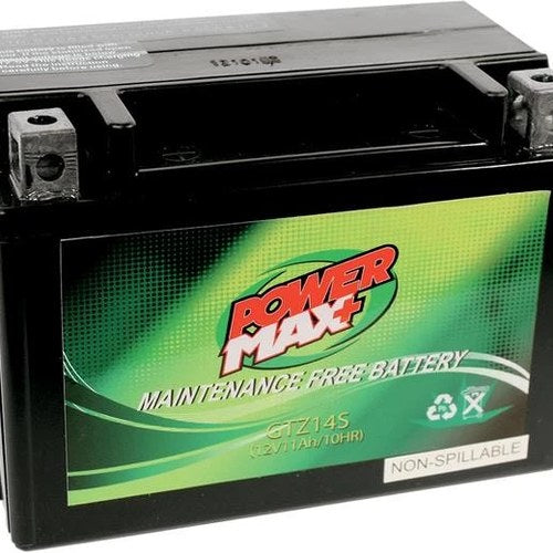 Power Max Maintenance-Free Battery YTZ14S #GTZ14S fits Honda/Yamaha/KTM/Kawasaki