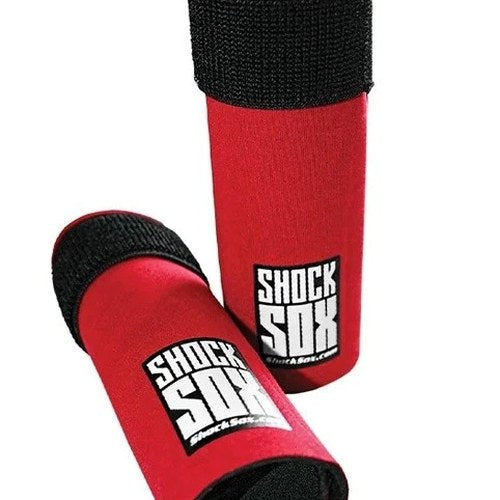 Shock Sox Street Shock Sox for Inverted Forks 6" Red