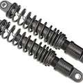 Drag Specialties 12" Ride-Height Adjustable Shocks Black #174175 Harley Davidson