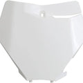 UFO Front Number Plate White KT04094047 KTM