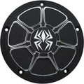 Rekluse Derby Cover Wrinkle Black #RMS-0515004 Harley Davidson