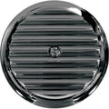 Joker Machine Air Cleaner Insert Finned Chrome #02-21FN Harley Davidson