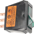 Standard Universal Illuminated On/Off Switch Green 20A