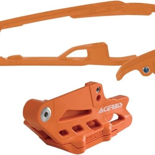 Acerbis Chain Guide & Slider Kit Orange #2319600036 KTM