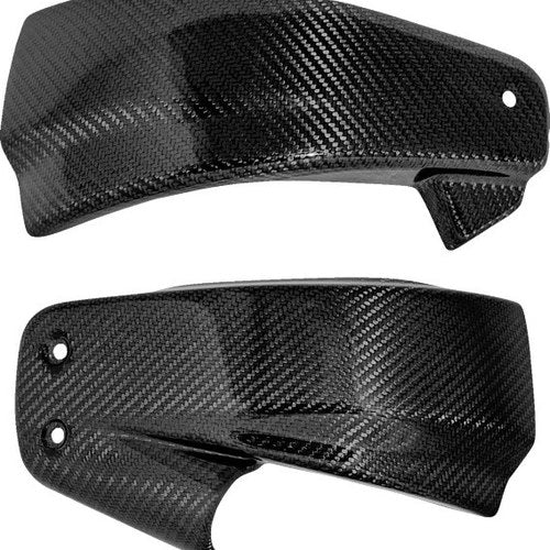 Saddlemen Carbon Fiber Side Covers Glossy Black #CF-818-002 Harley Davidson
