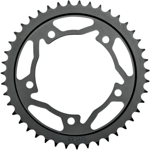 Vortex Steel Rear Sprocket 47T 520 Black #435S-47 for Yamaha/Kawasaki/Suzuki