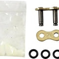 JT 520 X1R Heavy-Duty X-Ring Chain Clip-Type Master Link Gold