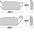 Braking SM1 Brake Pads #720SM1 for Honda/Triumph/Indian