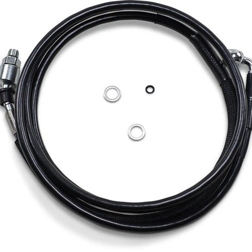 DS Black Vinyl Alternate Length Hydraulic Clutch Line 78-1/8" +8" Black #211937