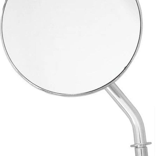 HardDrive 4" Round Mirror Left Chrome #12259 Harley Davidson