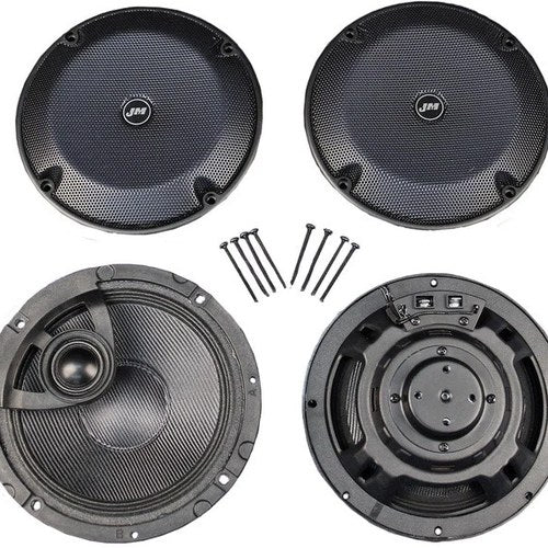 J&M Rokker Xrp Rear Speaker Kit 6.58" 200W #HURK-6582TW-XRP Harley Davidson