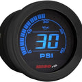 Koso 2" Oil Pressure Gauge Black #BA050430 Harley Davidson