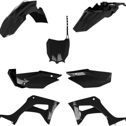 Acerbis Full Plastics Kit Black 2861930001 for Honda CRF110F 2019-2021