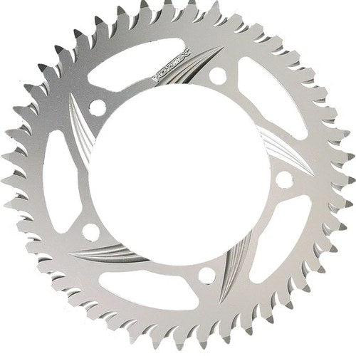 Vortex 520 Aluminum Rear Sprocket 42T Silver #435-42 for Kawasaki